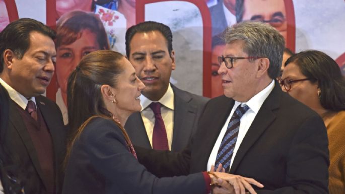Con el apoyo de Sheinbaum, Ricardo Monreal regresa como líder de Morena en el Senado