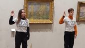 Activistas lanzan sopa a un cuadro de Monet en un museo en Francia (Video)