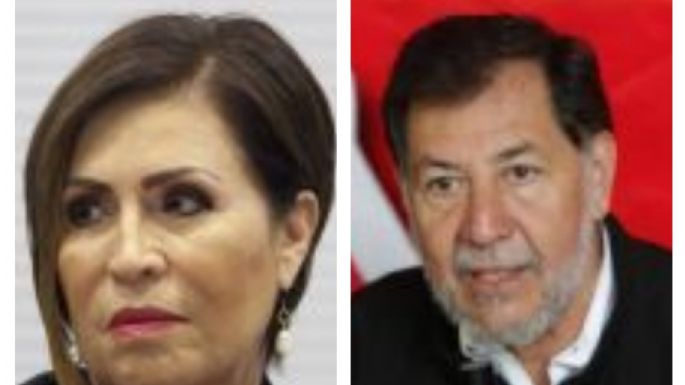 Rosario Robles llamó “violador, misógino y cobarde” a Fernández Noroña