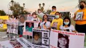 Protestan en CDMX familiares de personas desaparecidas y ejecutadas por marinos en Nuevo Laredo