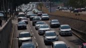 Exhiben asalto en Viaducto: autos acorralan y motociclistas atracan (Video)