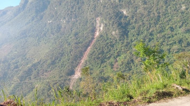 Desgajamiento de un cerro en Veracruz deja seis comunidades incomunicadas (Video)