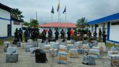 Decomisan en Ecuador millonaria carga de droga que sería transportada en lancha a México