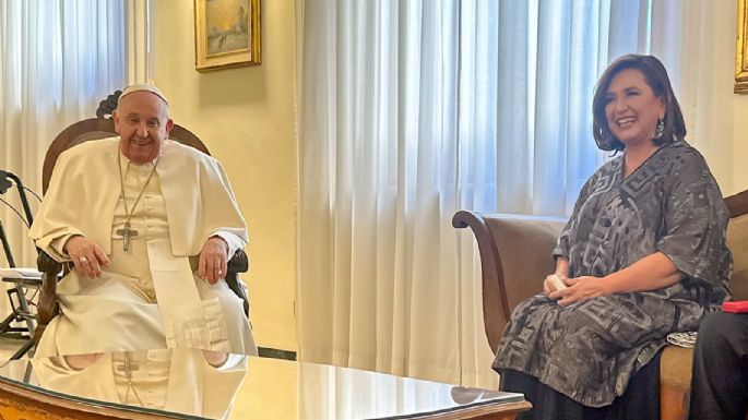 El Papa Francisco me deseó suerte: Xóchitl Gálvez