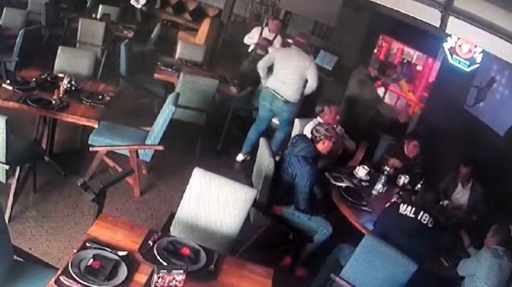 Ejecutan a empresario minero de Zacatecas dentro de un restaurante de Aguascalientes (Video)