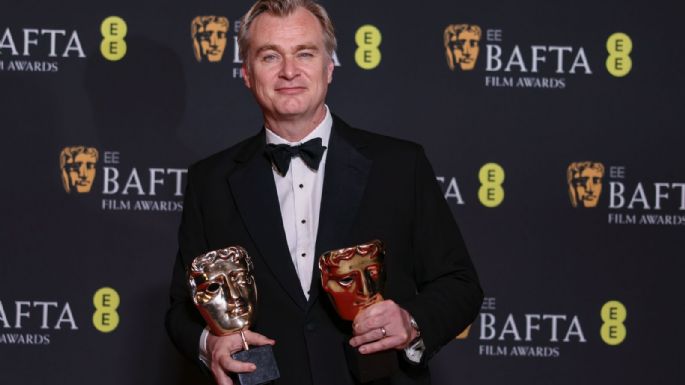 "Oppenheimer" arrasa en los BAFTA; esta es la lista completa de ganadores
