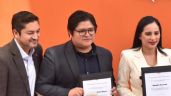 Gibrán Ramírez se registra en Movimiento Ciudadano como candidato a diputado federal