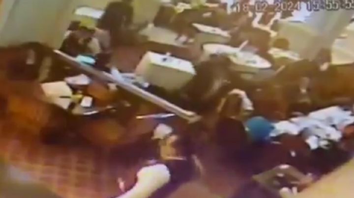 Filtran video de la ejecución del empresario minero Bernardo Aguirre dentro de hotel en NL