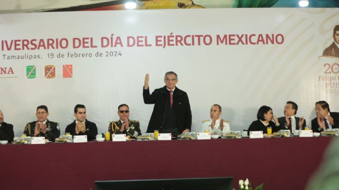 Destaca Américo participación del Ejército en transformación de Tamaulipas
