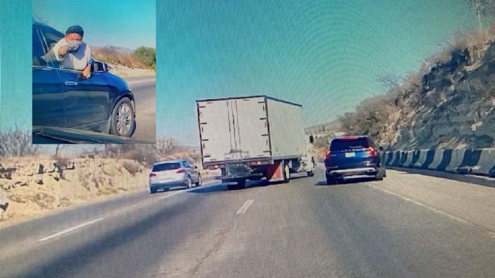 Así fue el asalto a un trasportista en la México-Querétaro; encañonan a quien graba el video