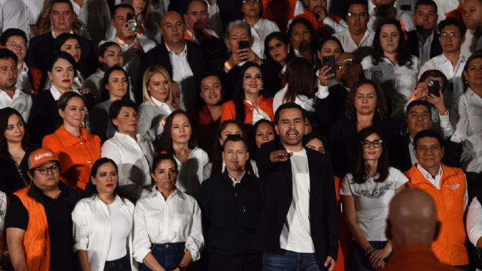 Rinde protesta Álvarez Máynez como candidato presidencial de MC