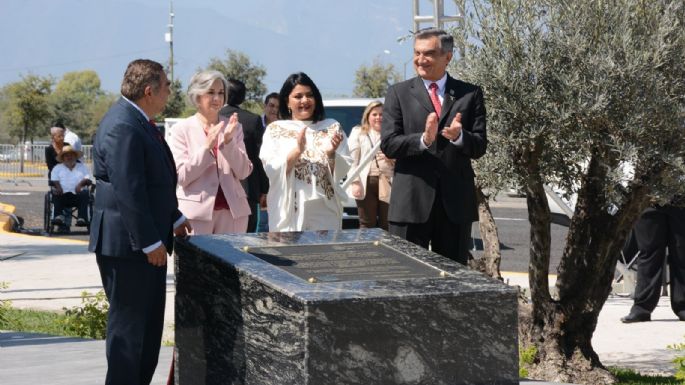 Devela gobernador muro del Bicentenario de Tamaulipas