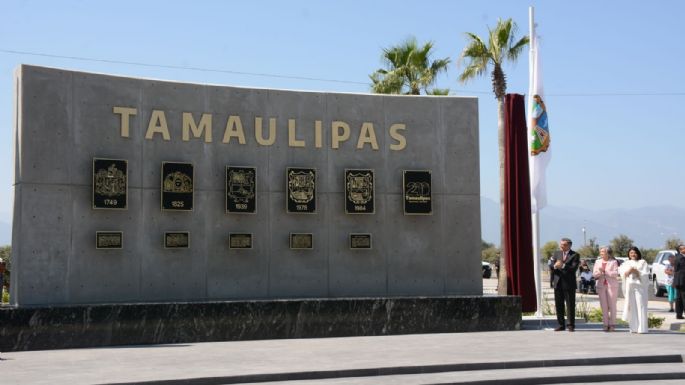 Devela gobernador muro del Bicentenario de Tamaulipas