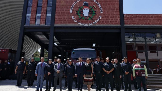 Batres presume que todas las alcaldías cuentan con al menos una estación de Bomberos