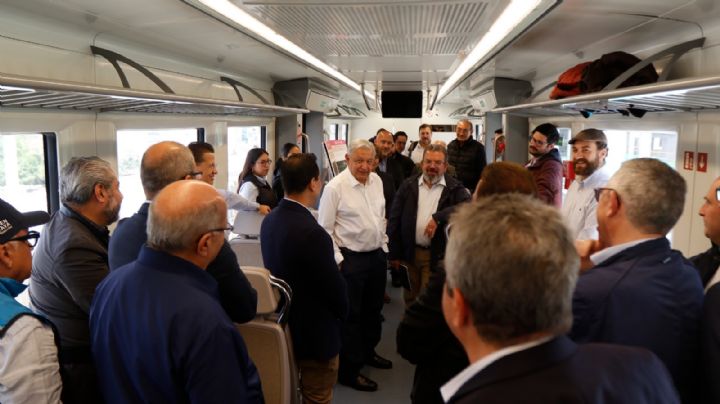 El tren interurbano El Insurgente será inaugurado por completo en agosto: AMLO