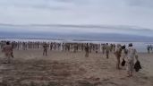Mar de Ensenada devuelve dos cuerpos de militares arrastrados por las olas la semana pasada
