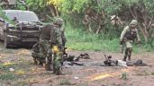 Matan a cuatro militares en emboscada con minas y drones en Tepalcatepec