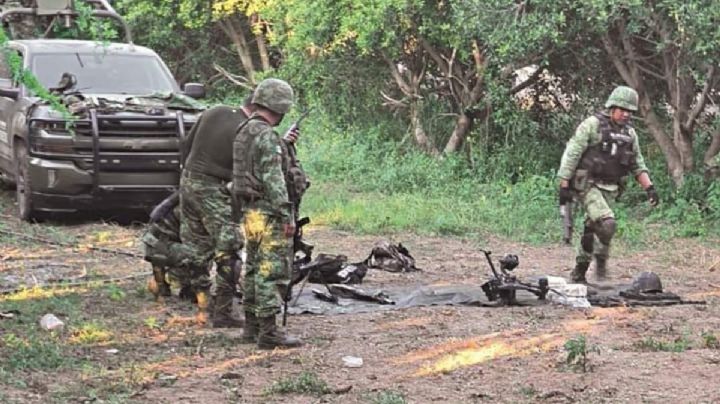 Matan a cuatro militares en emboscada con minas y drones en Tepalcatepec