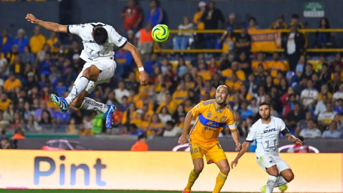 Pumas arranca con las uñas el empate 2-2 en la cancha de Tigres (Videos)