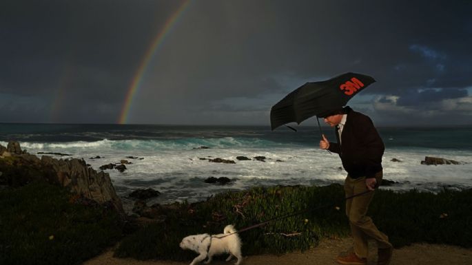Fuerte tormenta amenaza con lluvias y vientos sobre California