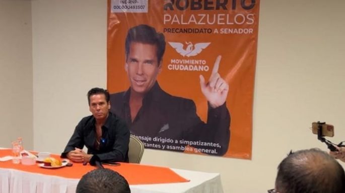 Roberto Palazuelos ya es candidato al Senado por Movimiento Ciudadano