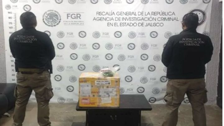 Aseguran metanfetamina en el Aeropuerto Internacional de Guadalajara