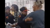 Policías se enfrentan con presuntos vagoneros en Metro Villa de Cortés; denuncian abuso (Video)