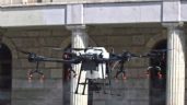 Un dron con dinamita explota en las manos de un hombre y muere en Michoacán