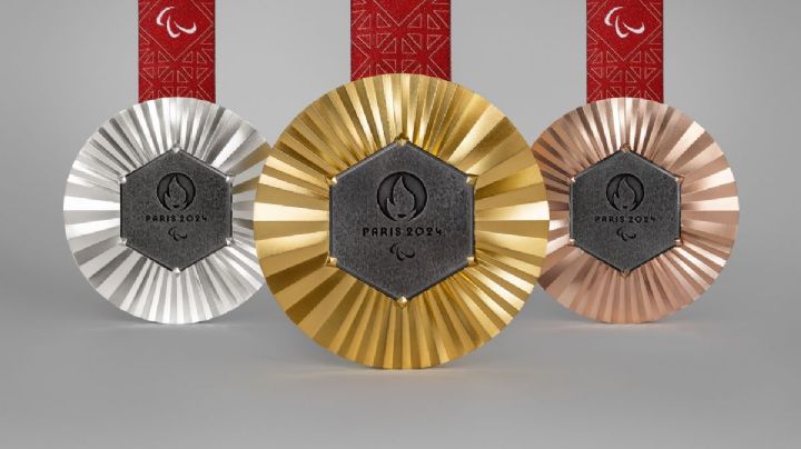 Así serán las medallas de los Juegos Olímpicos de París 2024