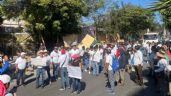 “Nos están matando, compañeros”: choferes marchan en Chilpancingo para pedir seguridad