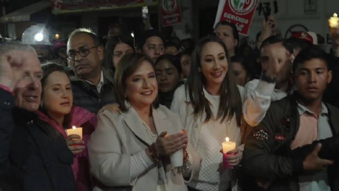 Xóchitl Gálvez arrancó su campaña presidencial con una “caminata por la paz” en Fresnillo, Zacatecas (Video)