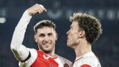 Santiago Giménez anota en la victoria 3-0 del Feyenoord (Video)