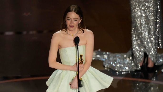 "Oppenheimer" gana el Oscar a mejor película, Emma Stone es la mejor actriz