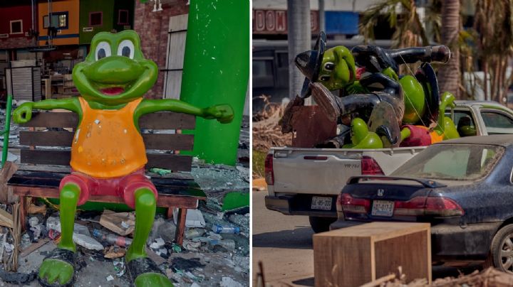 “Fotografié un robo sin saberlo”: Iván Macías captó el hurto de las ranas de Señor Frog’s Acapulco