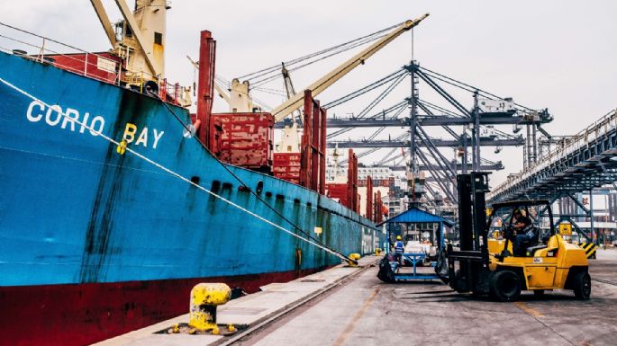 Maniobristas paran labores en el Puerto de Manzanillo