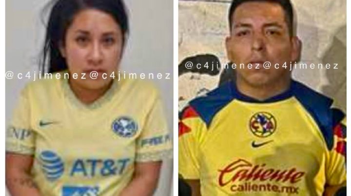 Detienen a dos aficionados del América que robaban celulares en el partido Águilas vs. Chivas