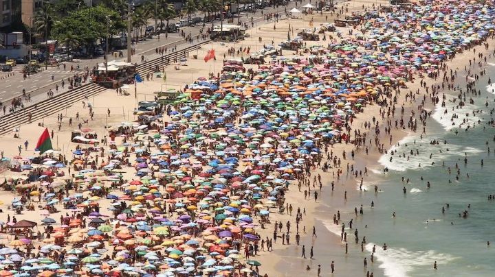Infierno en Brasil: la sensación térmica supera los 62 ºC en Río de Janeiro