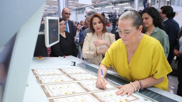 Iniciaron INE y Talleres Gráficos de México la producción de más de 317 millones de boletas electorales