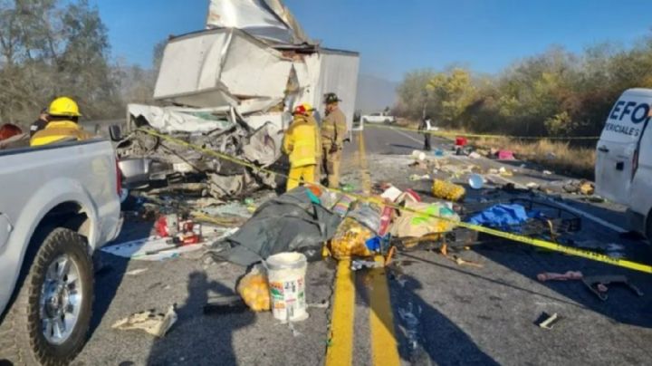Choque en carretera Victoria–Monterrey deja ocho muertos