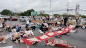 Con bloqueo a Playa del Carmen, ambientalistas exigen freno a obras del Tren Maya tramo 5 sur