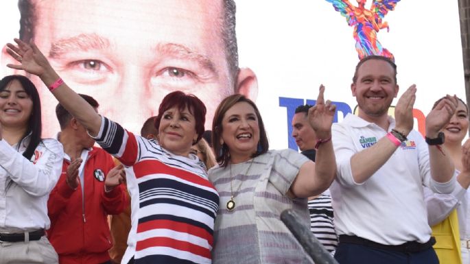 Alejandra Barrios y Diana Sánchez dan su respaldo a Xóchitl Gálvez y Santiago Taboada (Video)