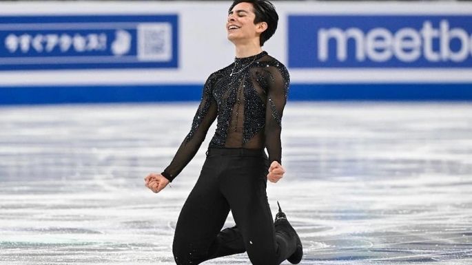 Donovan Carillo alcanzó el 15° lugar en el Campeonato Mundial de Patinaje Artístico