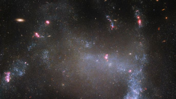 Hubble captura la Galaxia Araña