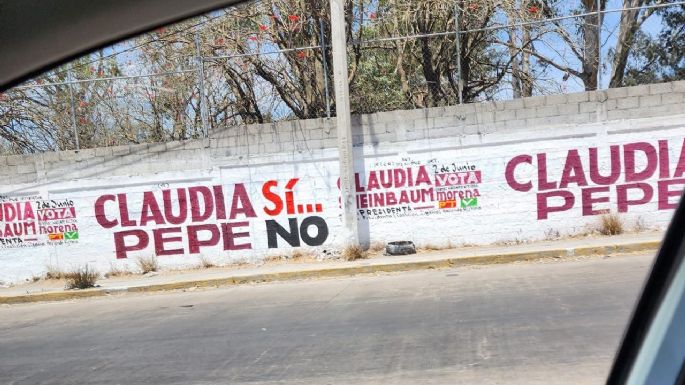 Morenistas de Puebla promueven voto diferenciado: a favor de Sheinbaum y contra Chedraui