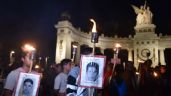 Ayotzinapa: marchan con antorchas del Hemiciclo al Zócalo