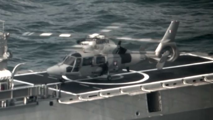 Tres marinos muertos y dos desaparecidos por caída de helicóptero de la Semar