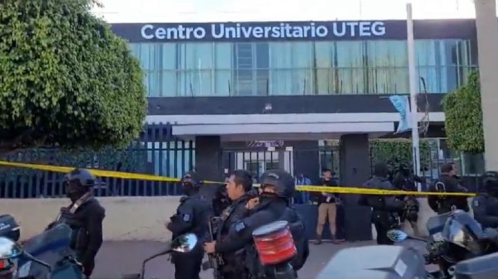 Sujeto con un hacha irrumpe el UTEG en Guadalajara y asesina a dos mujeres