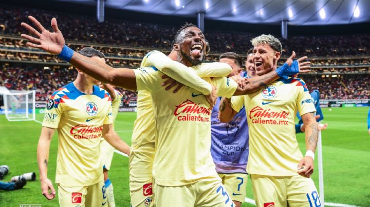 América golea a Chivas en la ida de octavos de final de la Concachampions