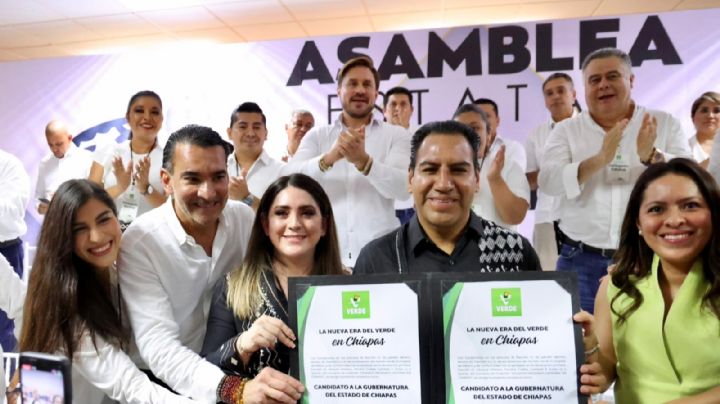 El PVEM nombra a Eduardo Ramírez Aguilar como su candidato a gobernador de Chiapas