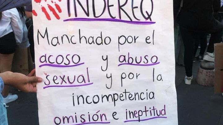 Marcha por el 8M: reclaman a Iridia Salazar por abusos de entrenador en el Indereq